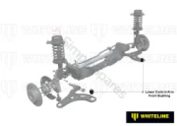 Whiteline Whiteline Control Arm Lower - Inner Front Bushing Kit-Double Offset KCA434 - Image 4