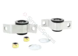 Whiteline Whiteline Control Arm Lower - Inner Rear Bushing Kit-Double Offset KCA319M - Image 1