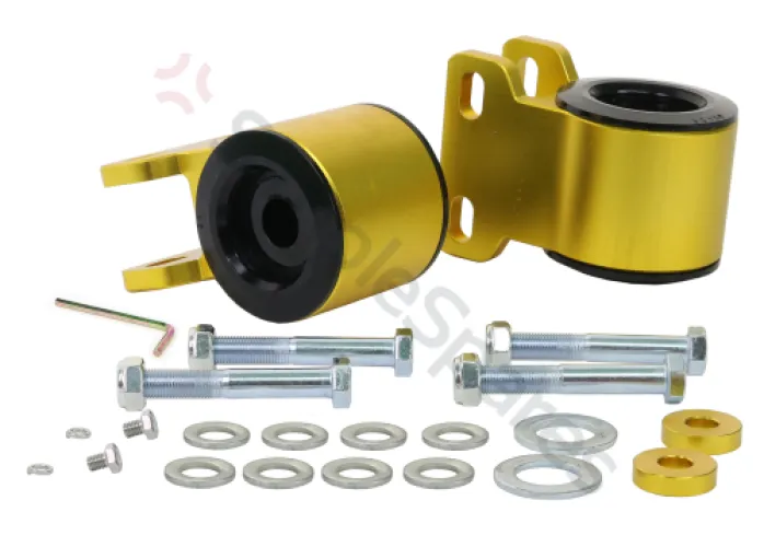 Whiteline Whiteline Control Arm Lower - Inner Rear Bushing Kit-Double Offset KCA428 - WHL-KCA428
