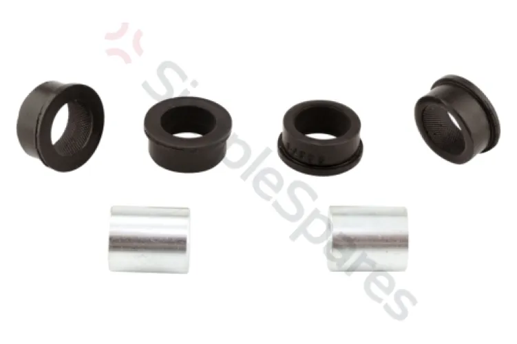 Whiteline Whiteline Control Arm Upper Rear - Outer Bushing Kit-Double Offset KCA379 - WHL-KCA379