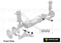 Whiteline Whiteline Control Arm Lower - Inner Bushing Kit-Double Offset KCA479 - Image 4