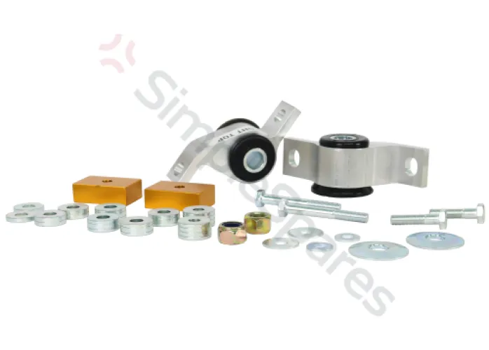 Whiteline Whiteline Control Arm Lower - Inner Rear Bushing Kit-Double Offset KCA359M - WHL-KCA359M