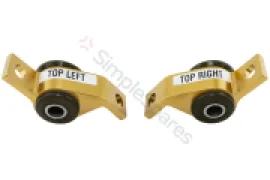 Whiteline Whiteline Control Arm Lower - Inner Rear Bushing Kit-Double Offset KCA361 - Image 1