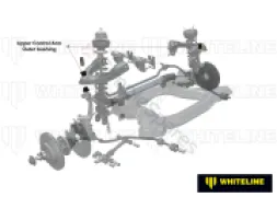 Whiteline Whiteline Control Arm Upper - Outer Bushing Kit-Double Offset KCA348 - Image 4