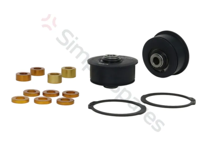 Whiteline Whiteline Control Arm Lower - Inner Rear Bushing Kit-Double Offset KCA425M - WHL-KCA425M