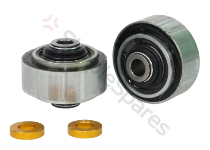 Whiteline Whiteline Control Arm Lower - Inner Rear Bushing Kit-Double Offset KCA474 - WHL-KCA474
