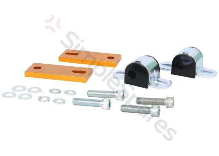 Whiteline Whiteline Control Arm Lower - Inner Rear Bushing Kit-Double Offset KCA325 - WHL-KCA325