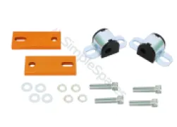 Whiteline Whiteline Control Arm Lower - Inner Rear Bushing Kit-Double Offset KCA325 - Image 3