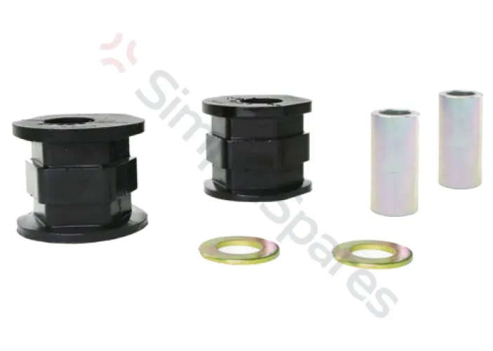 Whiteline Whiteline Control Arm Lower - Inner Rear Bushing Kit-Double Offset KCA366 - WHL-KCA366
