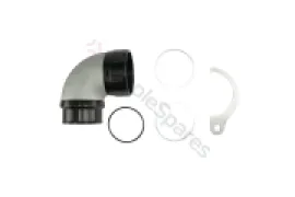 Turbosmart Turbo Adapter Compressor Outlet 2.50" to 90 Elbow Hose Barb 2.50 TS-199-3023 - Image 5