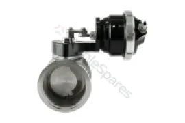 Turbosmart Pneumatic Straight Gate 6psi External Wastegate (Black) TS-0565-1762 - Image 3