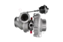 Turbosmart TS-2 Turbocharger (Water Cooled) 5862 V-Band 0.82AR Internally Wastegated (14psi) TS-2-5862B-VB082I - Image 4
