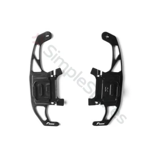 RacingLine Billet DSG Gearshift Paddles Piano Black / Golf 7 / Polo 6R & 6C & AW VWR49G700 - RAL-VWR49G700