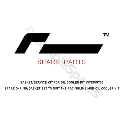 RacingLine Oil Cooler Accessory / Service Kit VWR18G700-SERV - RAL-VWR18G700-SERV