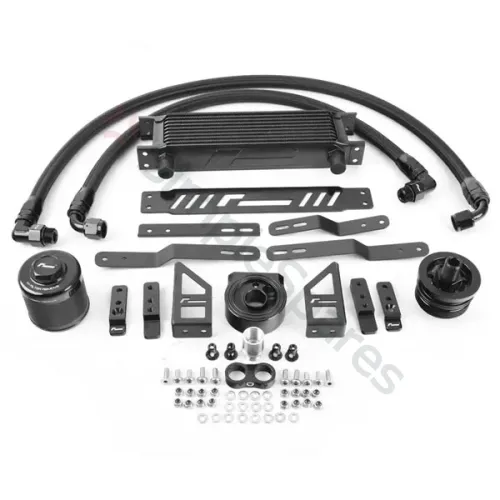 RacingLine Engine Oil Cooler Kit / Golf 7 GTI & R (Drop Down Mounting) VWR18G700 - RAL-VWR18G700