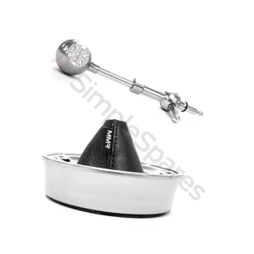 MMR MINI F56 SHORT SHIFTER KIT - TITANIUM INSERT + BLACK SHIFT BOOT MMR14-1403-TI-B - MMR-MMR14-1403-TI-B