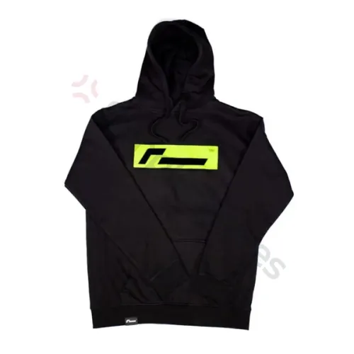 RacingLine Black Hoodie with Acid Box Logo / XXL VWRA004XXL - RAL-VWRA004XXL