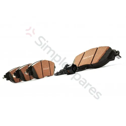 RacingLine Stage 3+ Brake Kit / Replacement Pads / CERAMIC ROTOR VWR6700CARBON - RAL-VWR6700CARBON