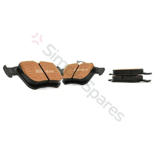 RacingLine RP700 Performance Brake Pads / 310mm Larger Rear vented MANUAL HANDBRAKE (Performance Pack, eg Golf R, S3) VWR670008 - RAL-VWR670008