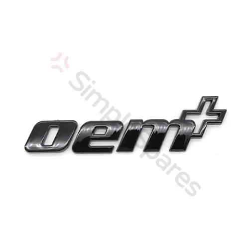 RacingLine Badge - OEM Plus Black VWR800003 - RAL-VWR800003