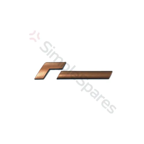 RacingLine Badge - R Line - Copper VWR800004 - RAL-VWR800004