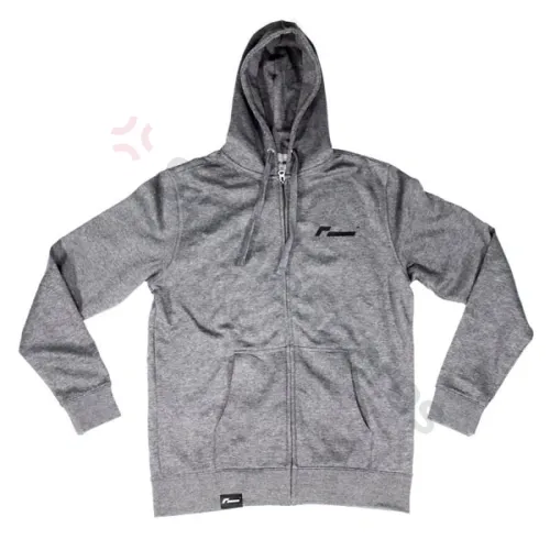 RacingLine Grey Full-Zip Hoodie / Small VWRA003S - RAL-VWRA003S